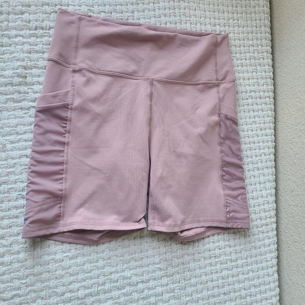 Fabletics Powerhold Women's Mauve Shorts Size S